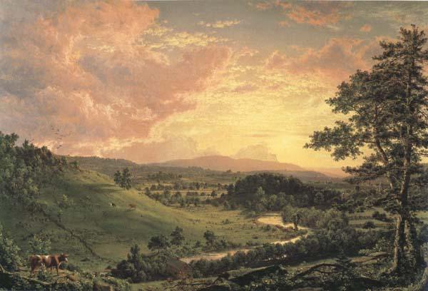 Frederic Edwin Church View near Stockridge china oil painting image